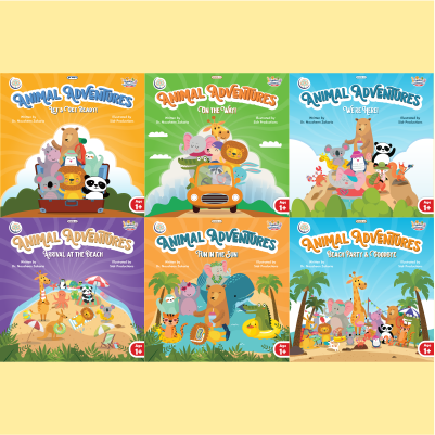 Animal Adventures - Complete Series 1 - Pack of 6 Books